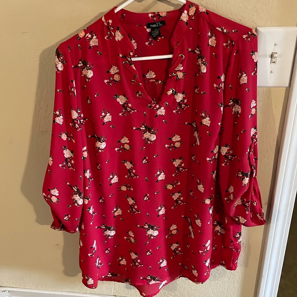 Floral blouse